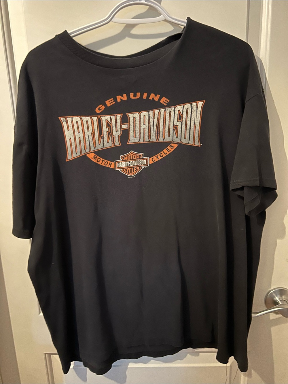 Harley-Davidson Men's Black Logo Graphic Tee XL Trev Deeley